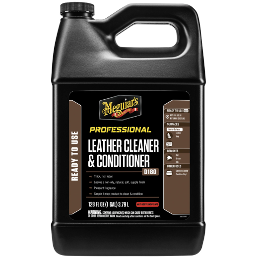 Pочистител и кондиционер за кожа Meguiar's Leather Cleaner & Conditioner (3,78 l)