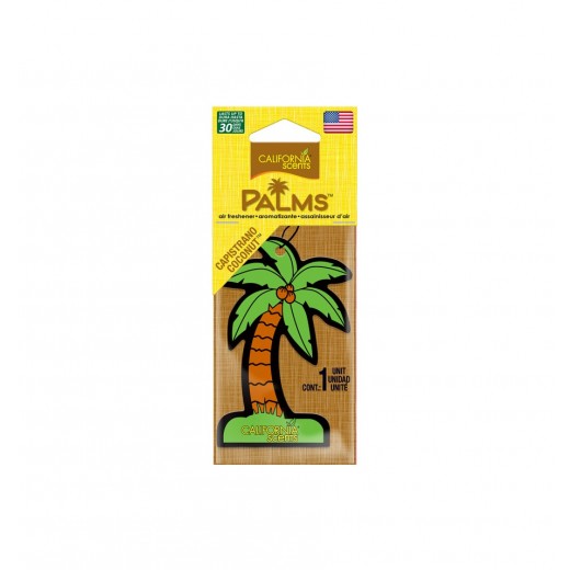 Аромат в висяща палмичка California Scents Hang Out Palms Capistrano Coconut