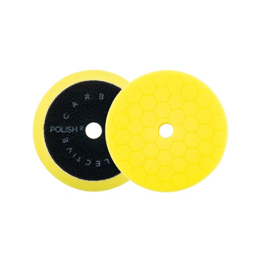 Carbon Collective HEX Polishing Pad (Compound 2 - Yellow) - 3″ (80 mm)