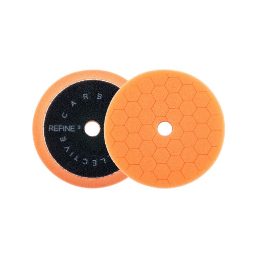 Carbon Collective HEX Polishing Pad (Polishing 3 - Orange) - 3″ (80 mm)