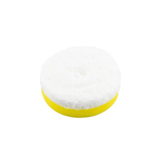 Carbon Collective HEX Microfibre Polishing Pad (Compound 2 - Yellow) - 3″ (80 mm)