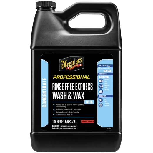 Препарат за миене без вода Meguiar's Rinse Free Express Wash & Wax (3,78 l)