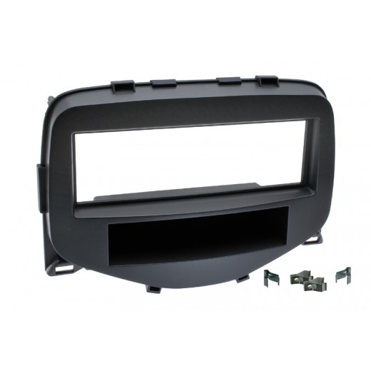 Rámeček autorádia 1DIN - Toyota Aygo / Citroen C1 / Peugeot 108 UNI1