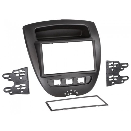 Рамка за монтаж на авторадио за Toyota Aygo / Citroen C1 / Peugeot 107