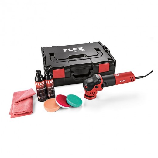Ексцентрична полираща машина в комплект FLEX XFE 7-12 80 P-Set