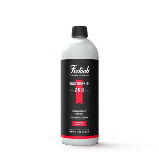 Автошампоан с восък Fictech Wax Bubble (1 l)
