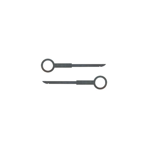 Ключове за изваждане на автомобилно радио Renault Laguna