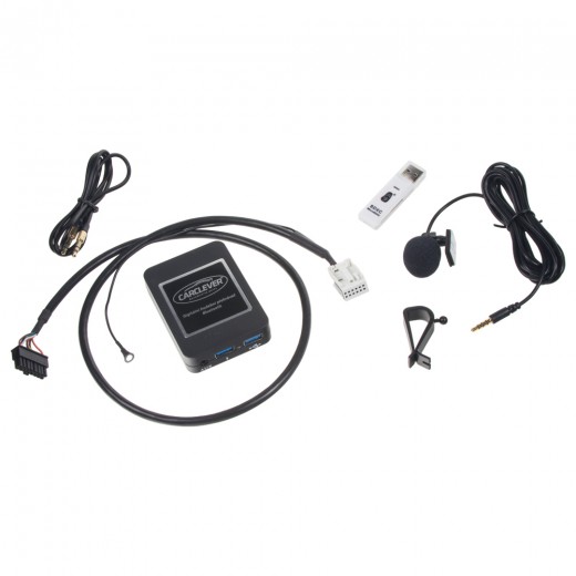 Carclever muzikalen pleyŭr USB / AUX / Bluetooth za VW / Škoda / Audi / Seat
