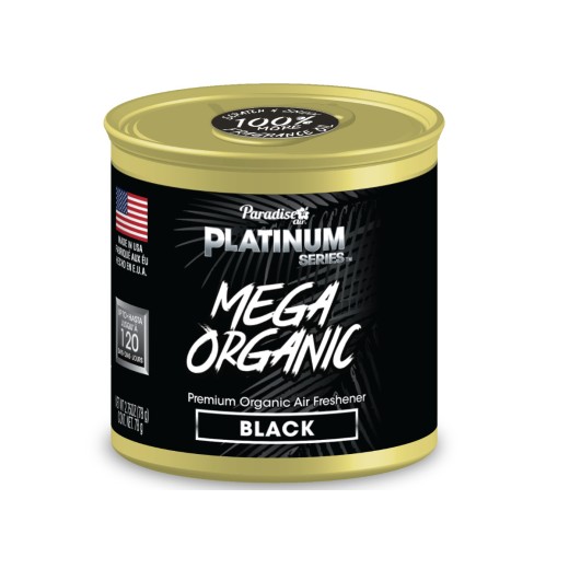 Освежител за въздух Paradise Air Mega Organic Air Freshener Black (78 g)