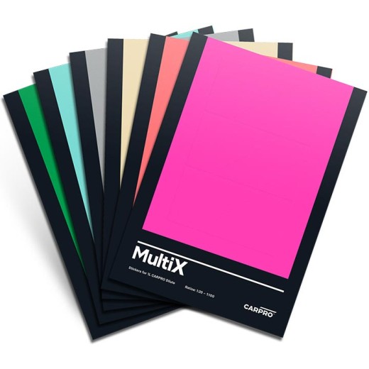 Комплект с етикети за разреждащи бутилки CarPro Find My Dilute