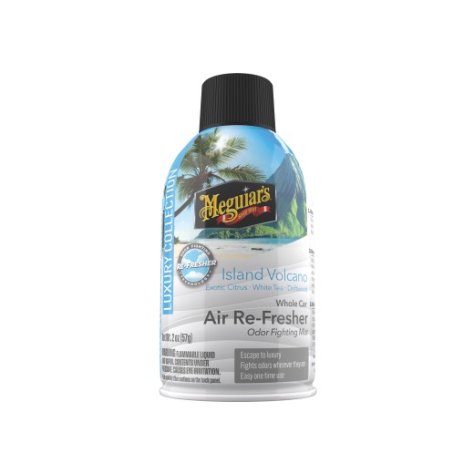 Поглъщач на миризми и освежител за въздух Meguiar's Whole Car Air ReFresher Odor Fighting - Island Volcano Scent (57 g)