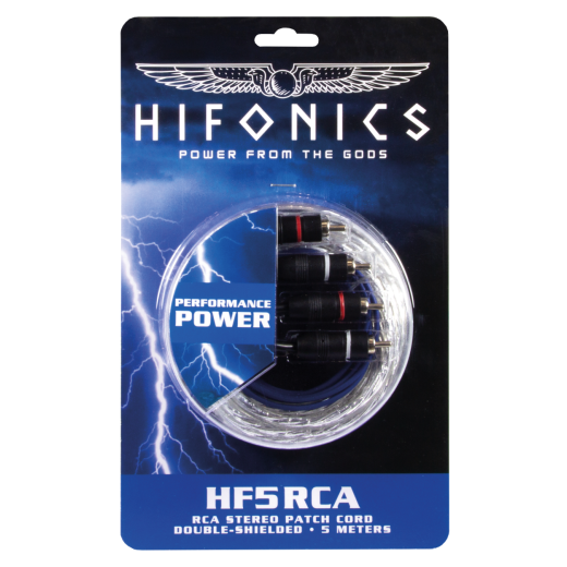 Сигнален кабел Hifonics HF5RCA