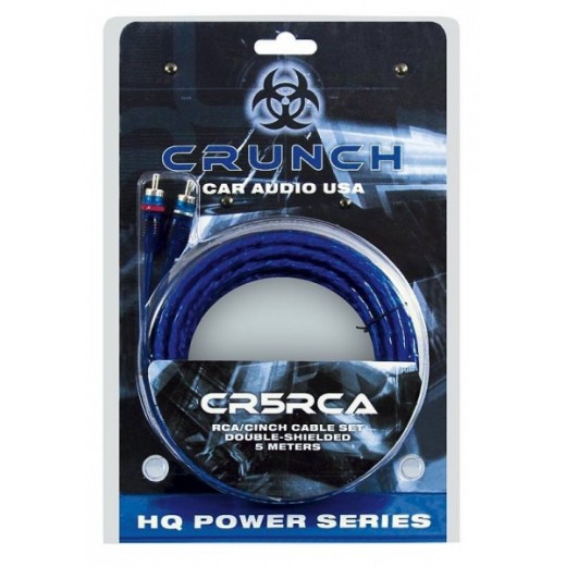 Сигнален кабел Crunch CR5RCA