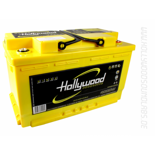 Автобатерия Hollywood DIN 80