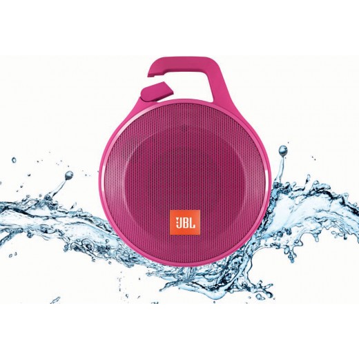 Безжичен преносим високоговорител JBL Clip+ Pink