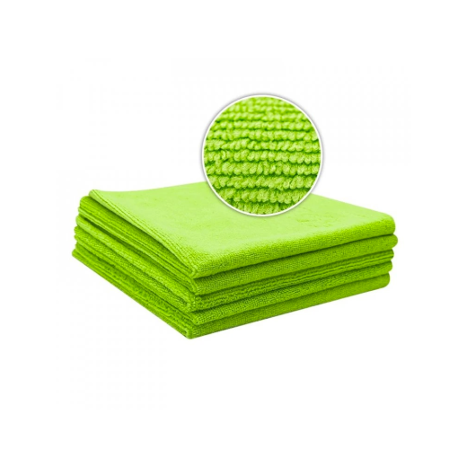Микрофибърна кърпа Liquid Elements All-Purpose Green Microfiber Cloth Value Set of 5 - 310 GSM 40 x 40 cm
