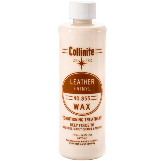 Восък и подхранване за кожа Collinite Leather and Vinyl Wax No. 855 (473 ml)