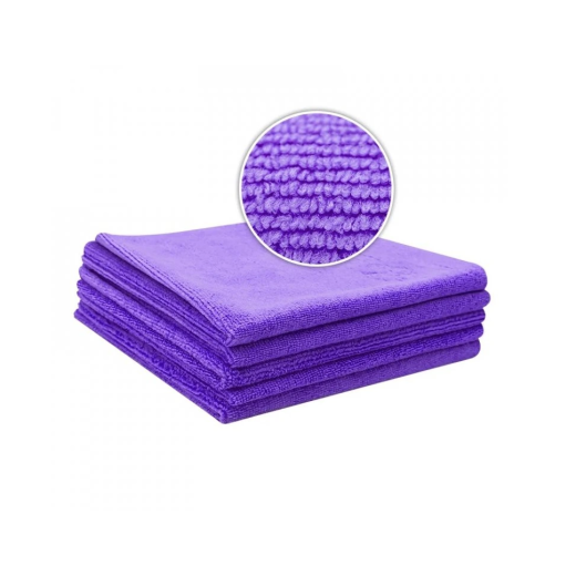 Микрофибърна кърпа Liquid Elements All-Purpose Purple Microfiber Cloth Value Set of 5 - 310 GSM 40 x 40 cm
