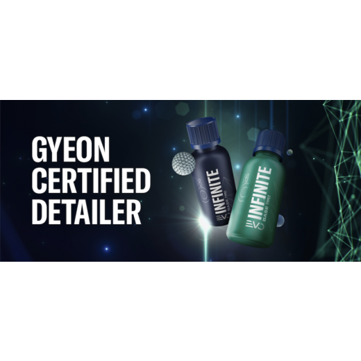 Банер за стена Gyeon Banner / Certified Detailer Q² Infinite Base Type 1 & 2 200x90 cm