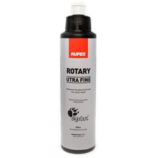 RUPES Rotary Ultra Fine Abrasive Compound Gel, 250 ml - професионална ултра фина полираща паста за ротационни полиращи машини, предназначена за финално полиране на лака до висок гланц