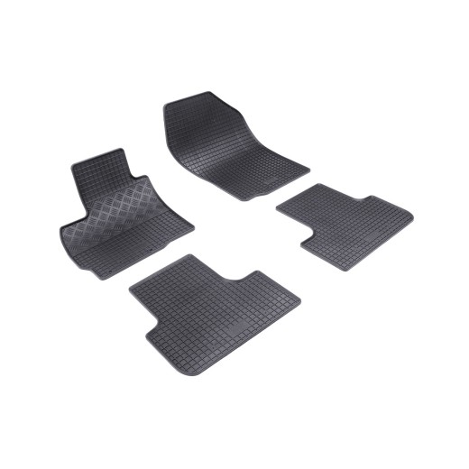 Гумени автомобилни стелки Rigum за Citroën C4 Aircross (2012 -) / Mitsubishi ASX (2010 -) / Peugeot 4008 (2012 -)