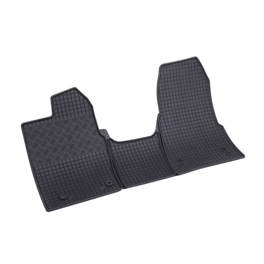 Гумени автомобилни стелки Rigum за Ford Tourneo Custom 2/3 места (2018 -)