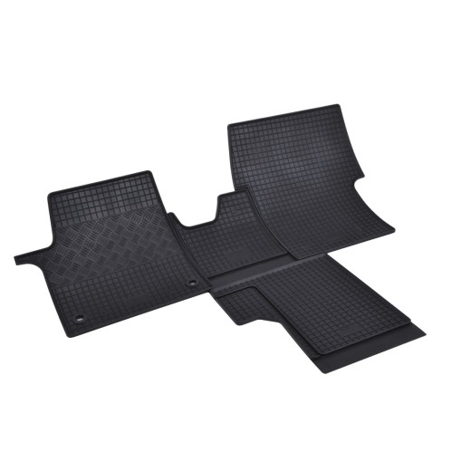 Гумени автомобилни стелки Rigum за Citroën SpaceTourer 2 места (2016 -) / Opel Zafira Life 2 места (2019 -) / Peugeot Traveller 2 места (2016 -) / Toyota Proace Verso 2 места (2016 -)