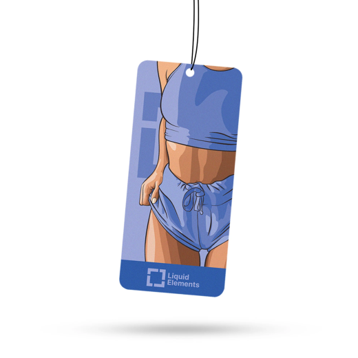 Окачващ ароматизатор за автомобил Liquid Elements Air Freshener Vivid Edition - Ocean