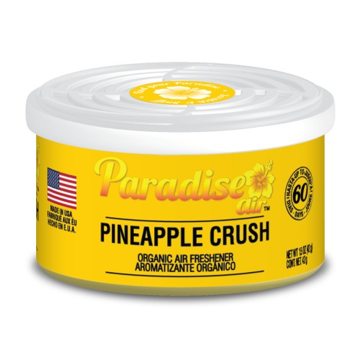 Освежител за въздух Paradise Air Organic Air Freshener Pineapple Crush - Ананас (42 g)