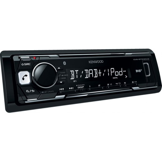 Автомобилно радио без механика Kenwood KMM-BT502DAB