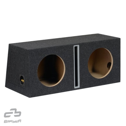 Двойна басрефлексна кутия Basser B1035SX2 Black