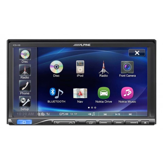 Мобилна медийна станция ALPINE ICS-X8
