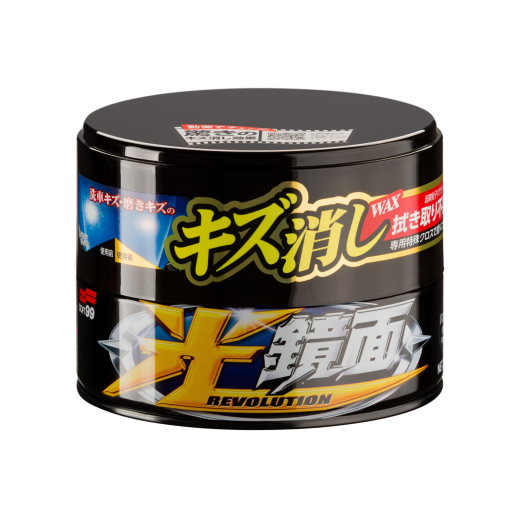 Абразивен восък Soft99 New Scratch Clear Wax Dark (200 г)