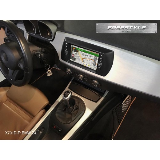 2DIN автомобилно радио с навигация Alpine X701D-F