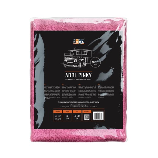 Микрофибърни кърпи ADBL Pinky