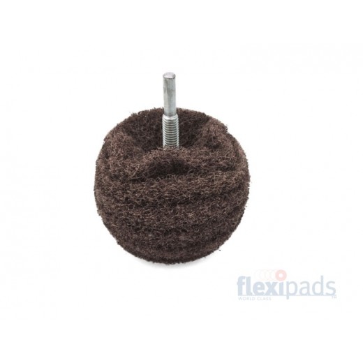 полиращо топче Flexipads Brown Coarse Scruff Ball 75