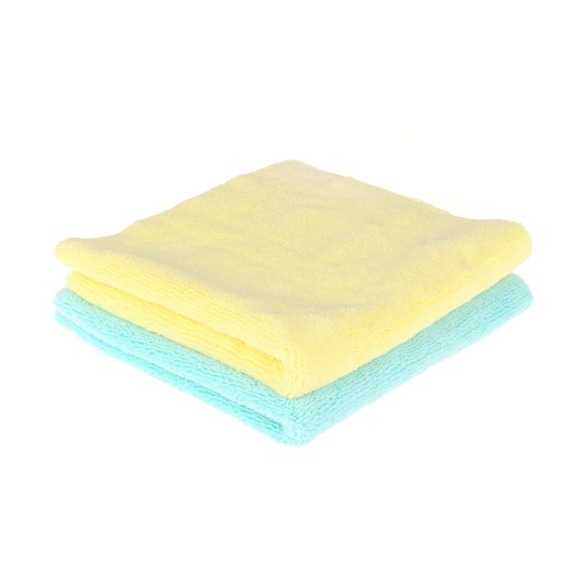 Микрофибърна кърпа Purestar Two Face Buffing Towel Yellow/Mint