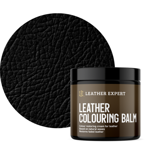 Балсам за кожа Leather Expert - Leather Colouring Balm Black (250 ml)