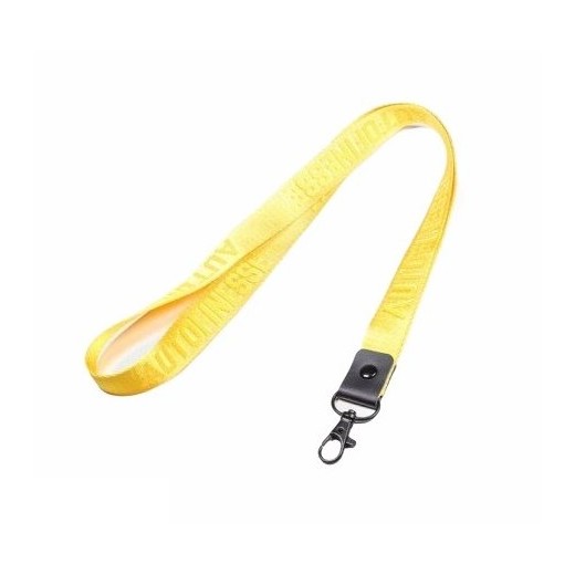Auto Finesse Luxury Embossed Lanyard Long Yellow