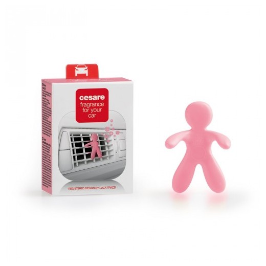 Rozovo-pastelen aromat za avtomobil Mr&Mrs Fragrance Silky Rose