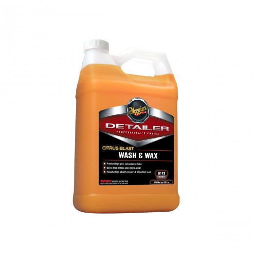 Автошампоан с восък Meguiar's Citrus Blast Wash & Wax (3,79 l)