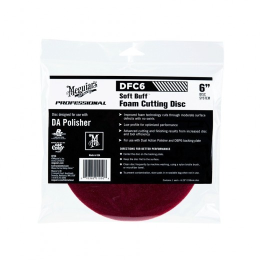 Корекционен диск Meguiar's Soft Buff Foam Cutting Disc 6\