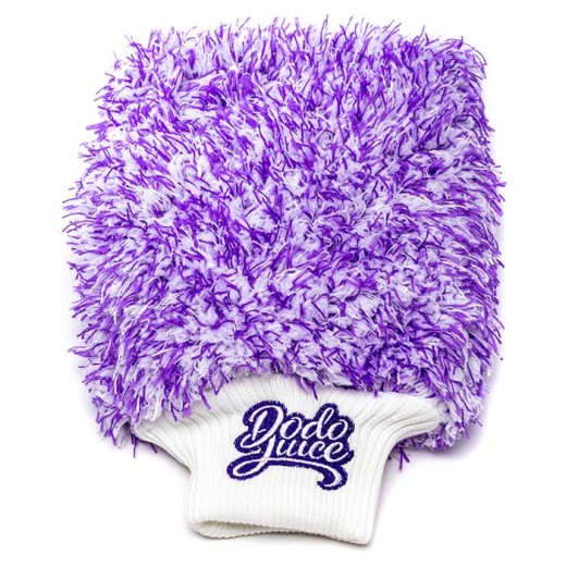 Ръкавица за миене Dodo Juice Fozzie Hair Wash Mitt - purple/white
