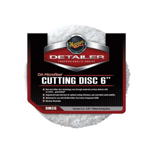 Полиращ диск Meguiar's DA Microfiber Cutting Disc 6