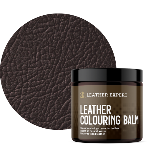 Балсам за кожа Leather Expert - Leather Colouring Balm Dark Brown (250 ml)