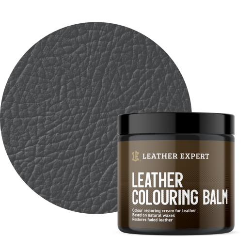 Balсам за кожа Leather Expert - Leather Colouring Balm Dark Gray (250 ml)