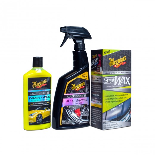 Комплект за грижа за автомобила Meguiar's Essentials Car Care Kit