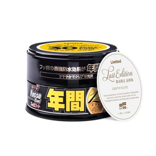 Синтетичен восък Soft99 Fusso Coat 12 Months Wax Limited Edition Dark (200 g)