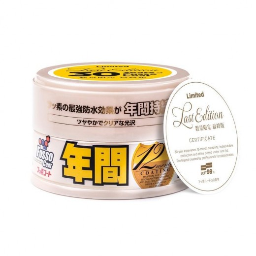 Синтетичен восък Soft99 Fusso Coat 12 Months Wax Limited Edition Light (200 g)