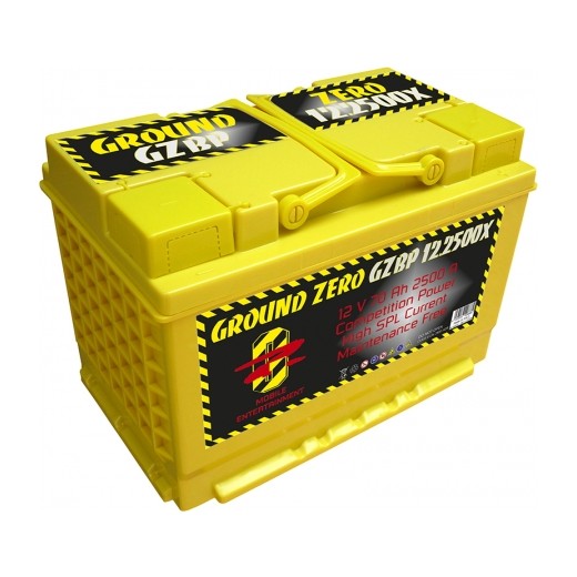 Автомобилна батерия GROUND ZERO GZBP 12.2500X